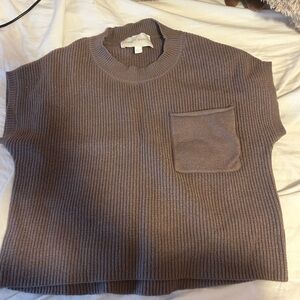 Brown Sweater Vest